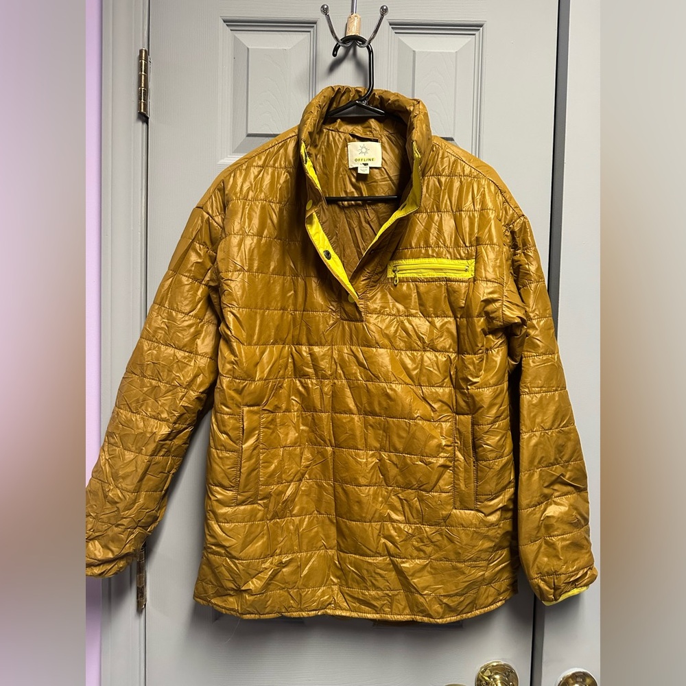 Offline Gold Quilted Jacket